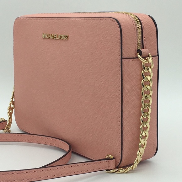 MICHAEL KORS LG EW CROSSBODY Bag PALE PINK - Picture 2 of 8
